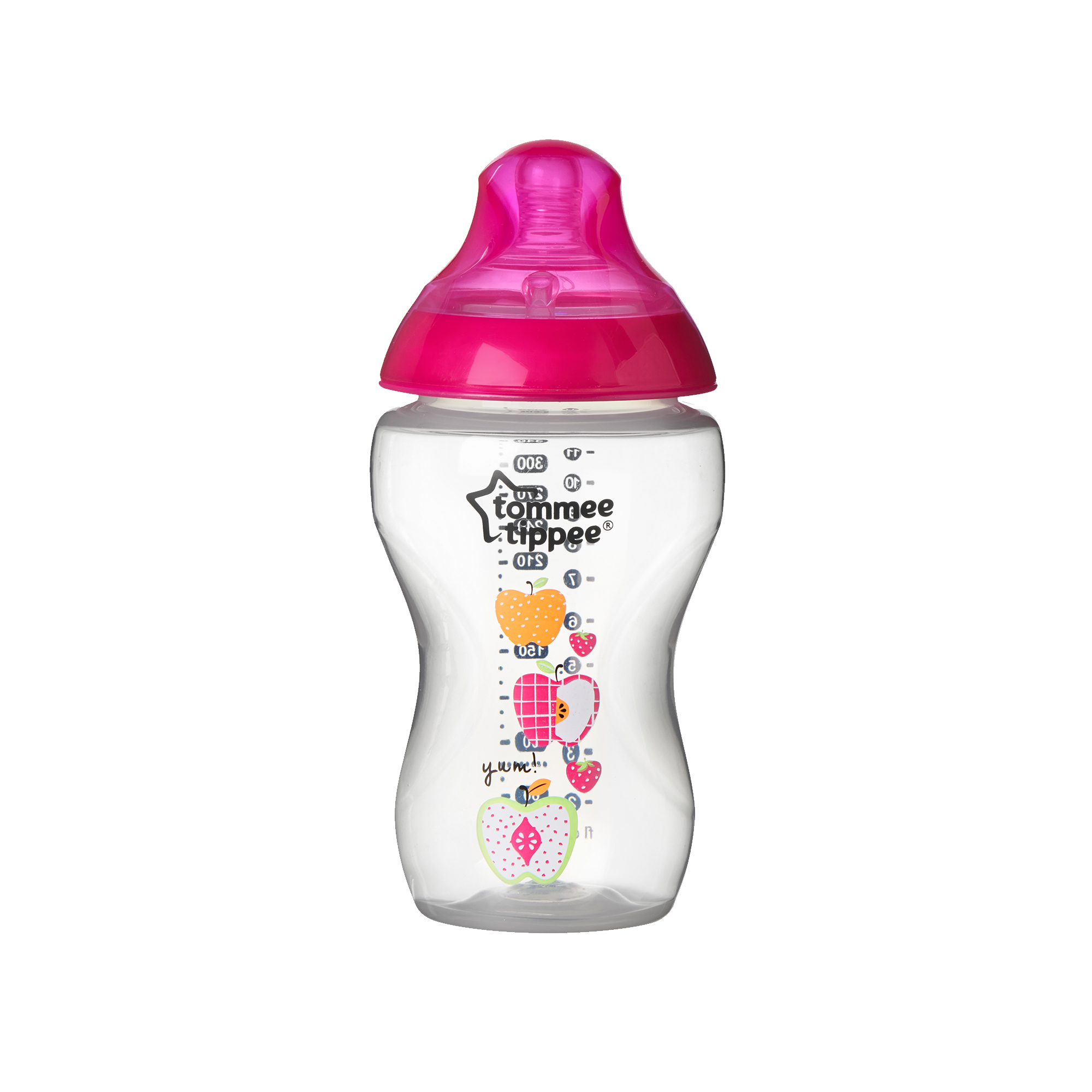 Biberon Decorat 340 ml, Fete, Mar Roz, 1 buc, Tommee Tippee image 1