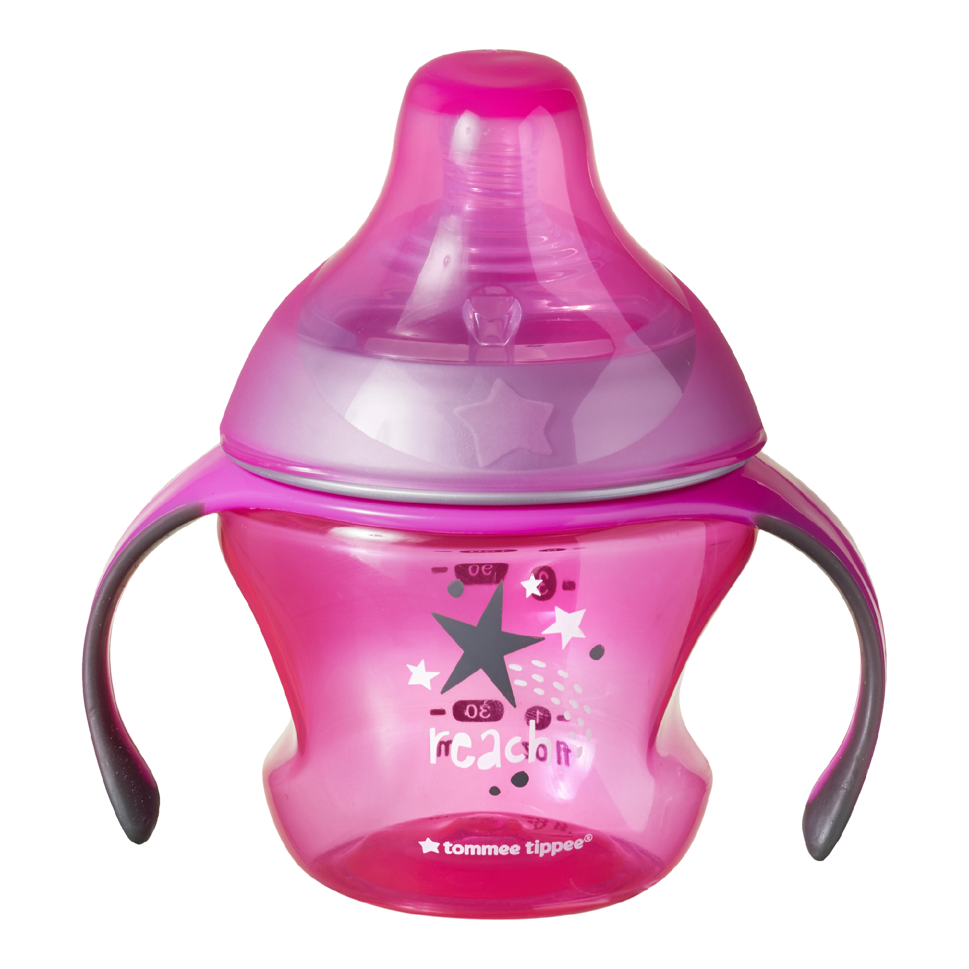 Cana de tranzitie Tommee Tippee, 150 ml, 4-7 luni, Roz, 1 buc image 3