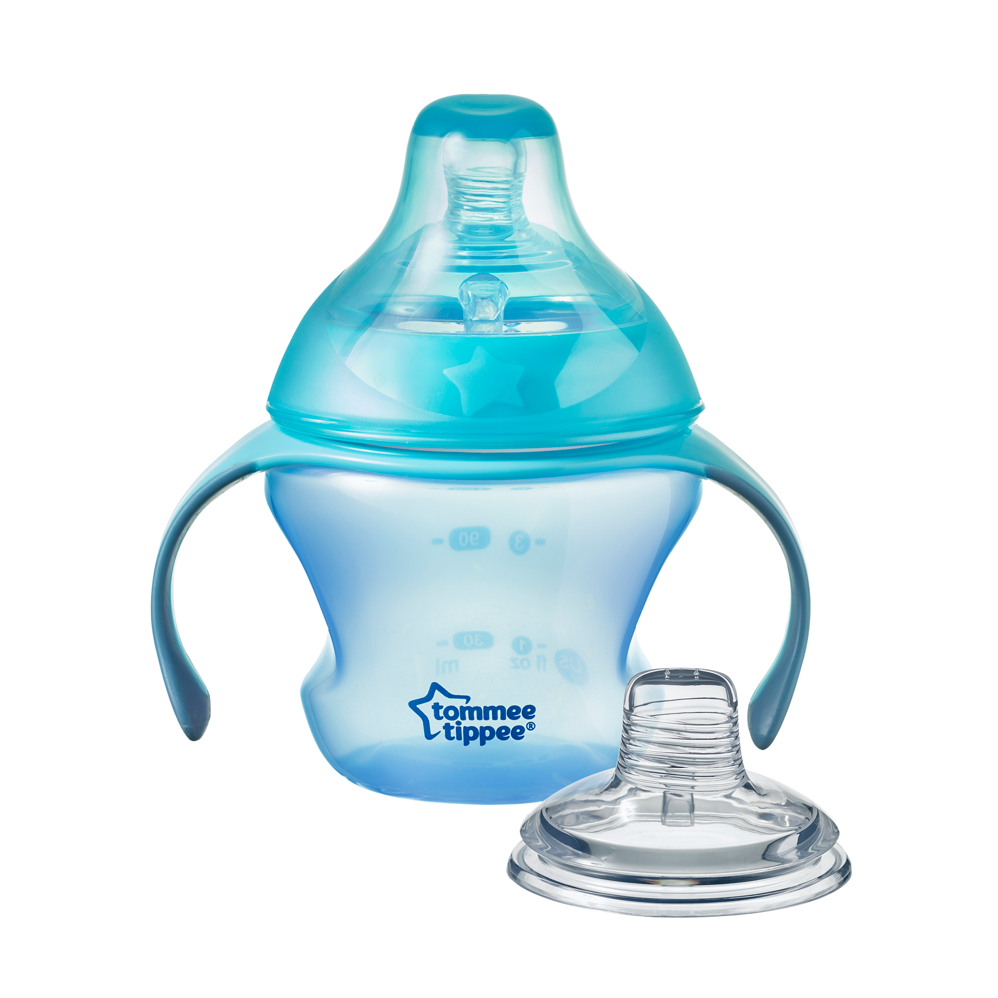 Cana de tranzitie, Tommee Tippee,  4-7 luni, 150ml, Blue image 1