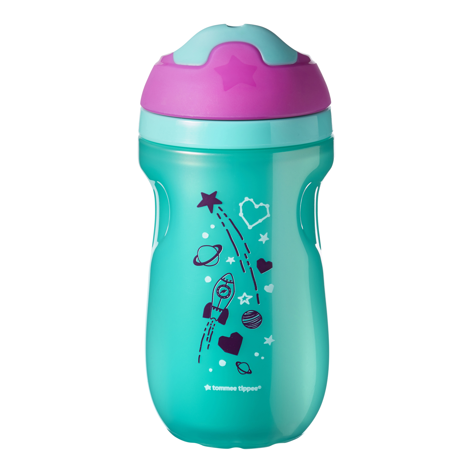Cana Sippee Izoterma, ONL  Tommee Tippee, 260 ml x 1 buc, 12luni+,  Turquoise image 2
