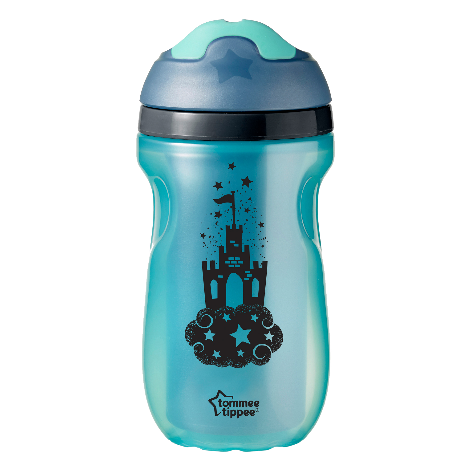 Cana Sipper Izoterma Explora, Tommee Tippee, 260ml, Castel Albastru image 2