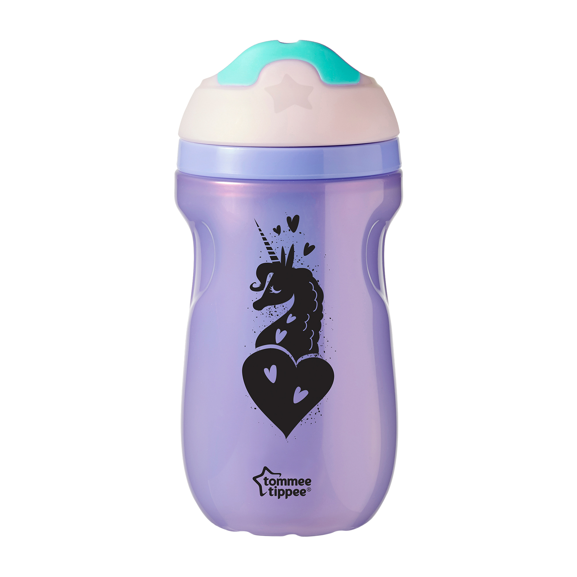 Cana Sipper Izoterma Explora, Tommee Tippee, 260ml, Unicorn Mov image 1