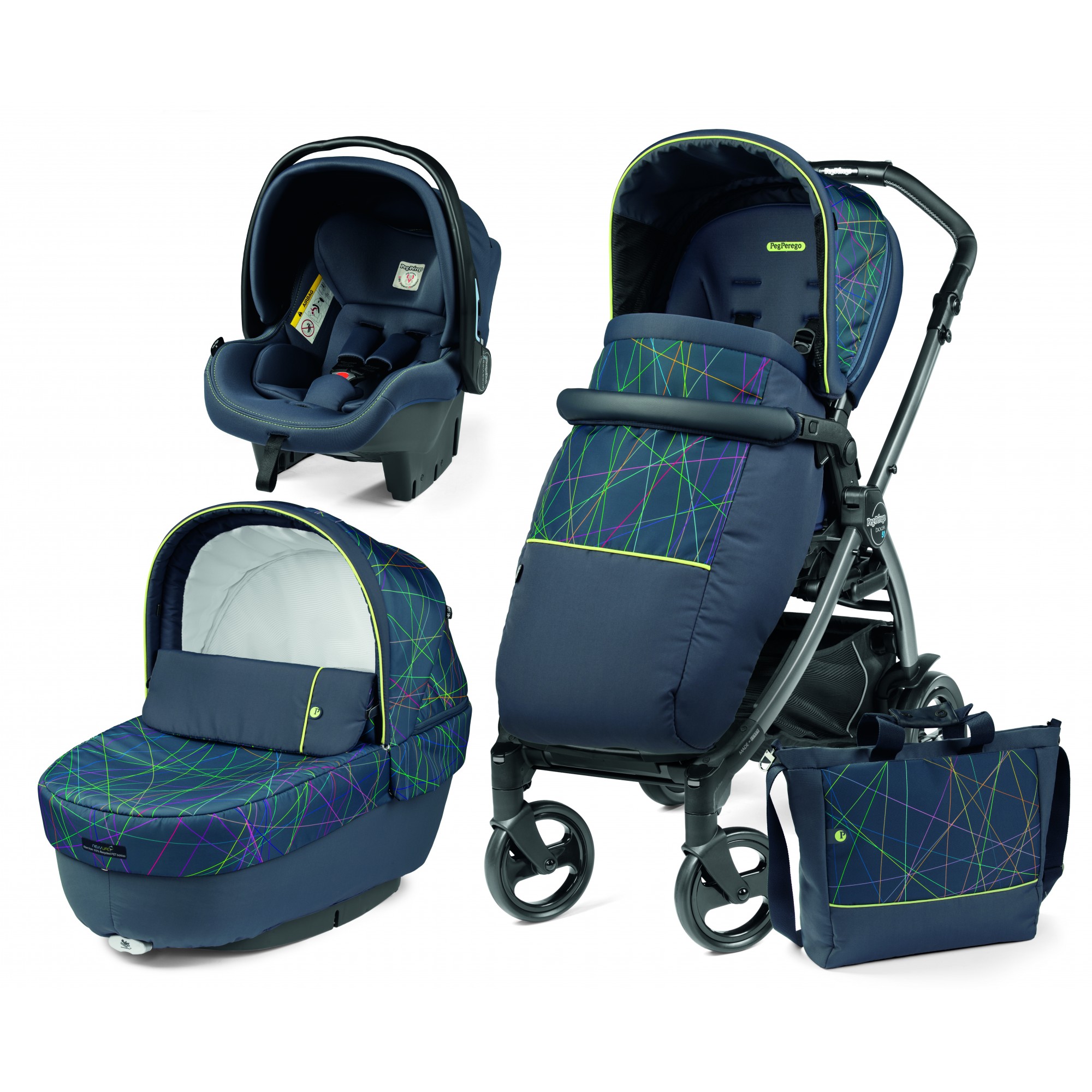 Carucior 3 in 1 Book 51, New Life Elite, Peg Perego