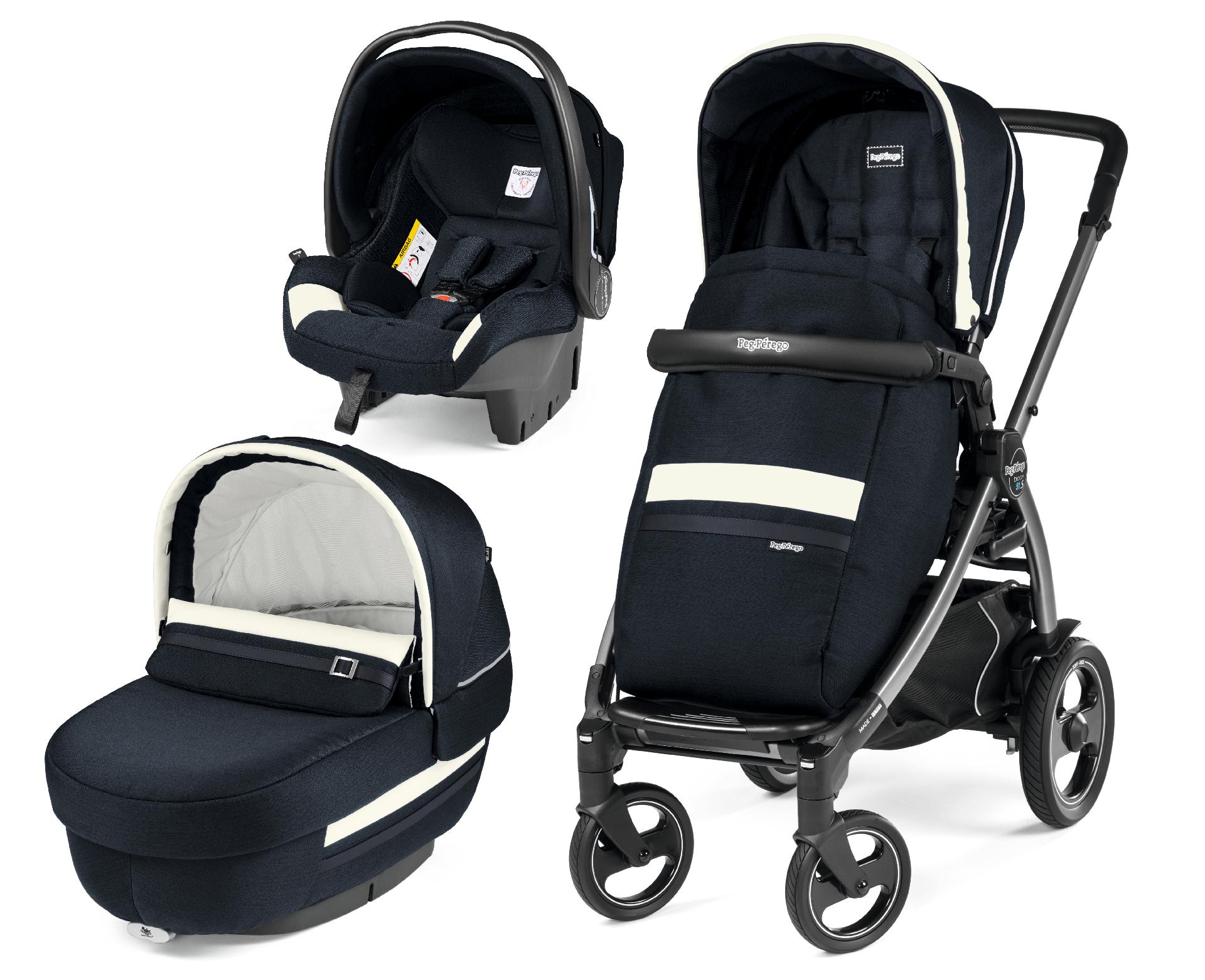 Carucior 3 In 1, Peg Perego, Book Plus 51 S, Titania, Luxe Prestige