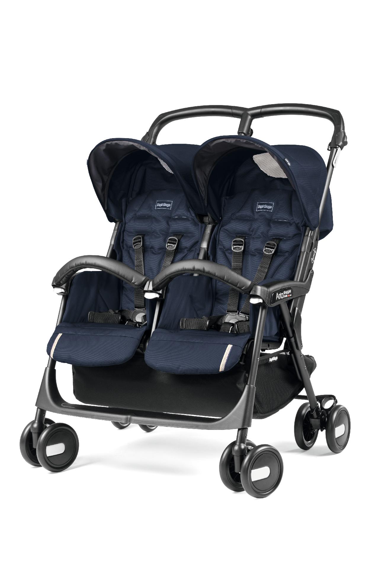 Carucior Peg Perego Aria Shopper Twin Class Navy