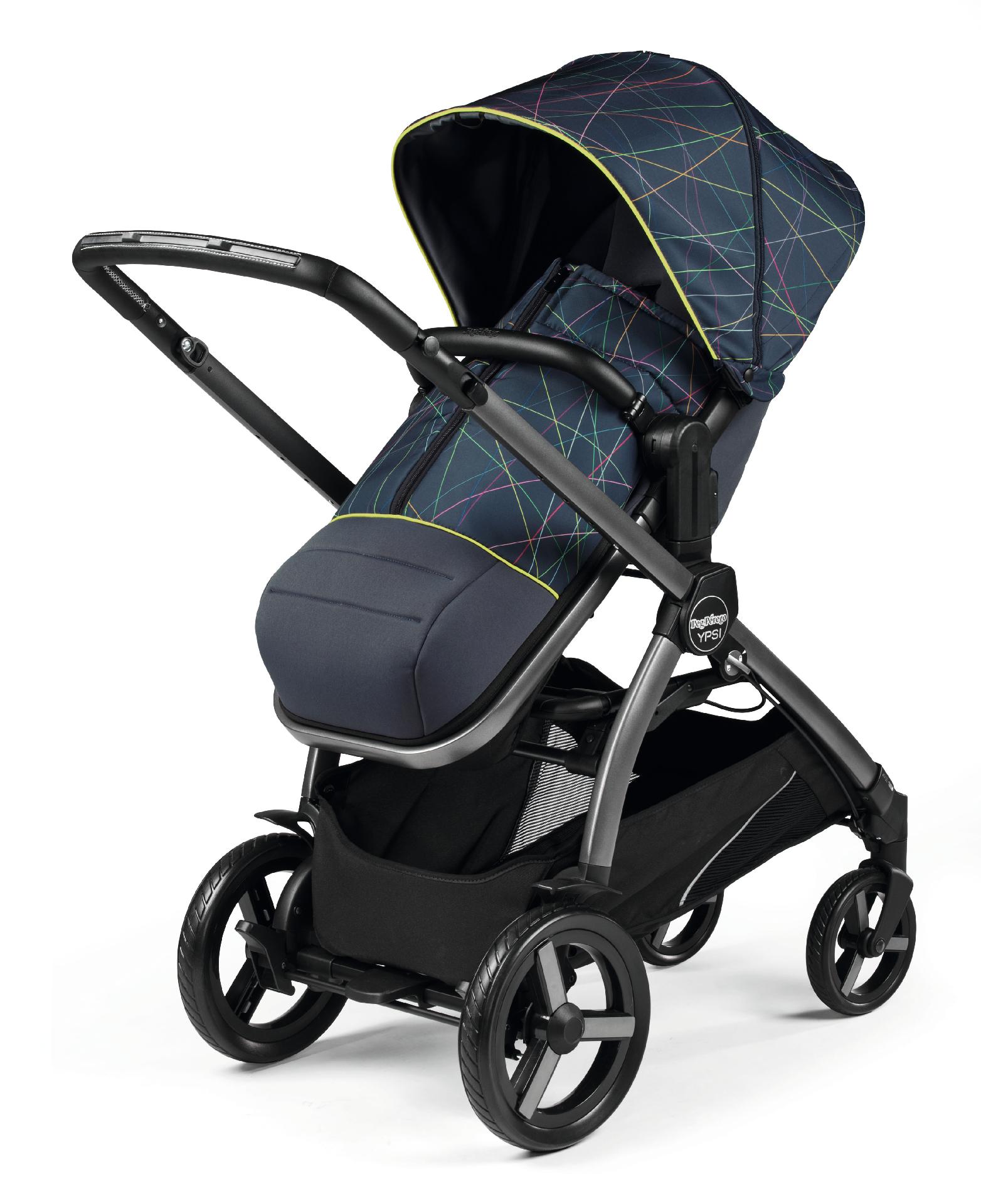 Carucior Peg Perego Ypsi, 6 luni - 22 kg, New Life, Bleumarin