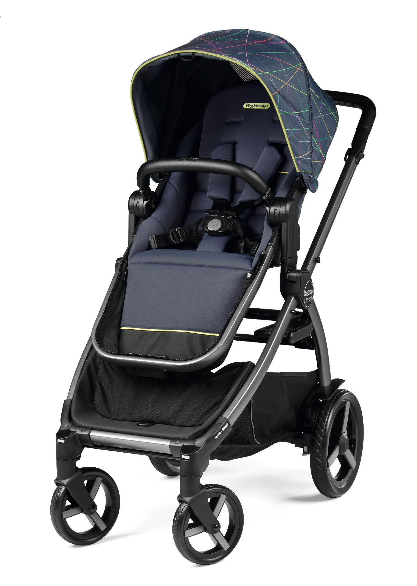 Carucior Peg Perego Ypsi, 6 luni - 22 kg, New Life, Bleumarin image 1