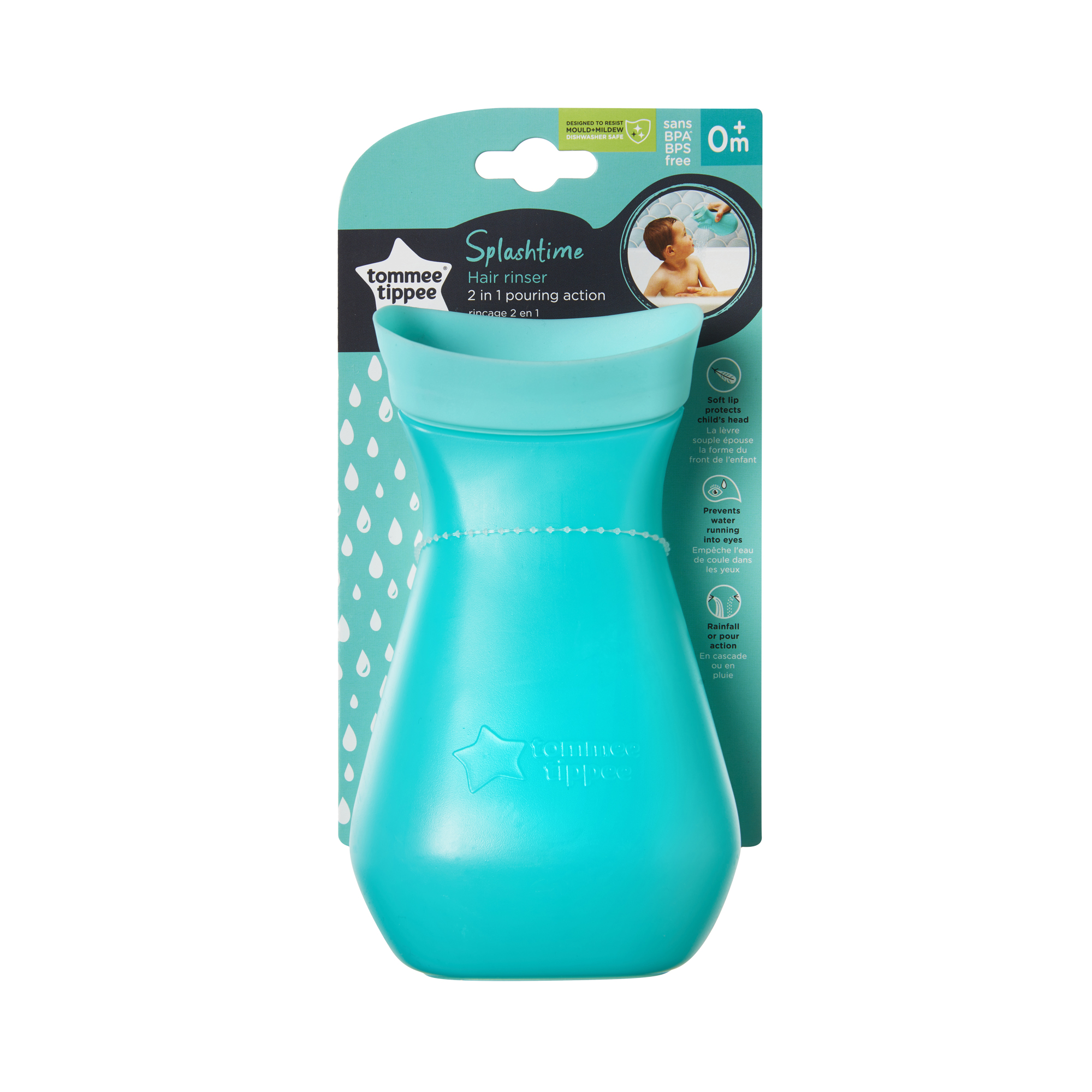 Dispozitiv pentru limpezirea parului, Tommee Tippee, 0 luni+, Albastru