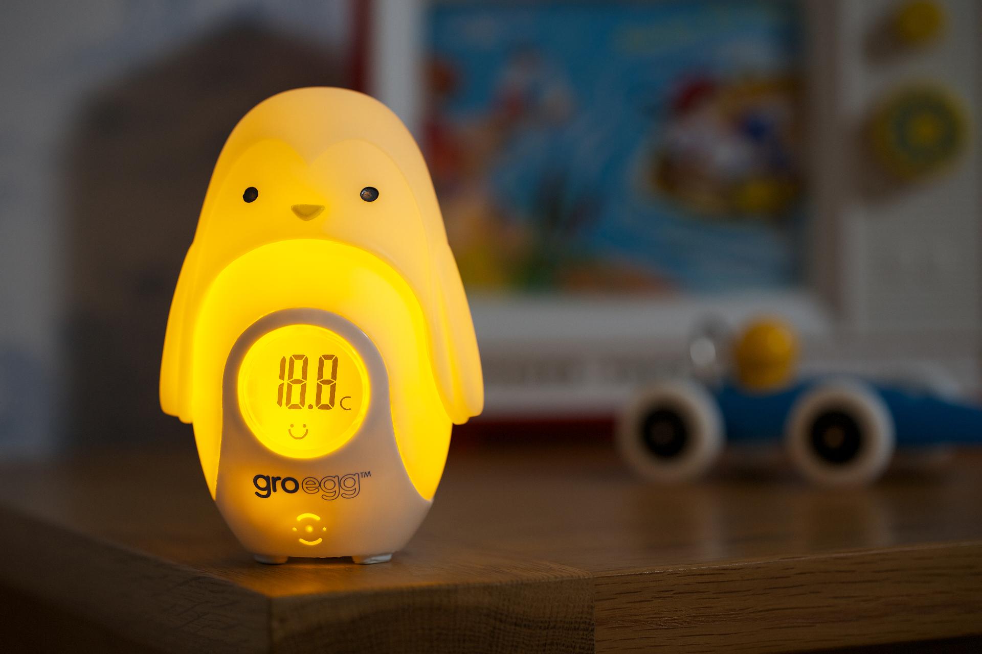 Husa pentru Termometru lampa cu USB, Pinguinul Percy, Gro image 1