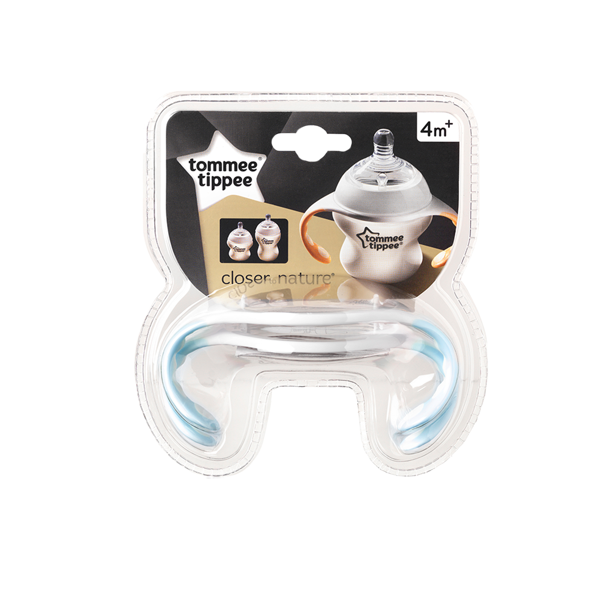 Manere pentru biberoane, Tommee Tippee, 2 buc, Albastru