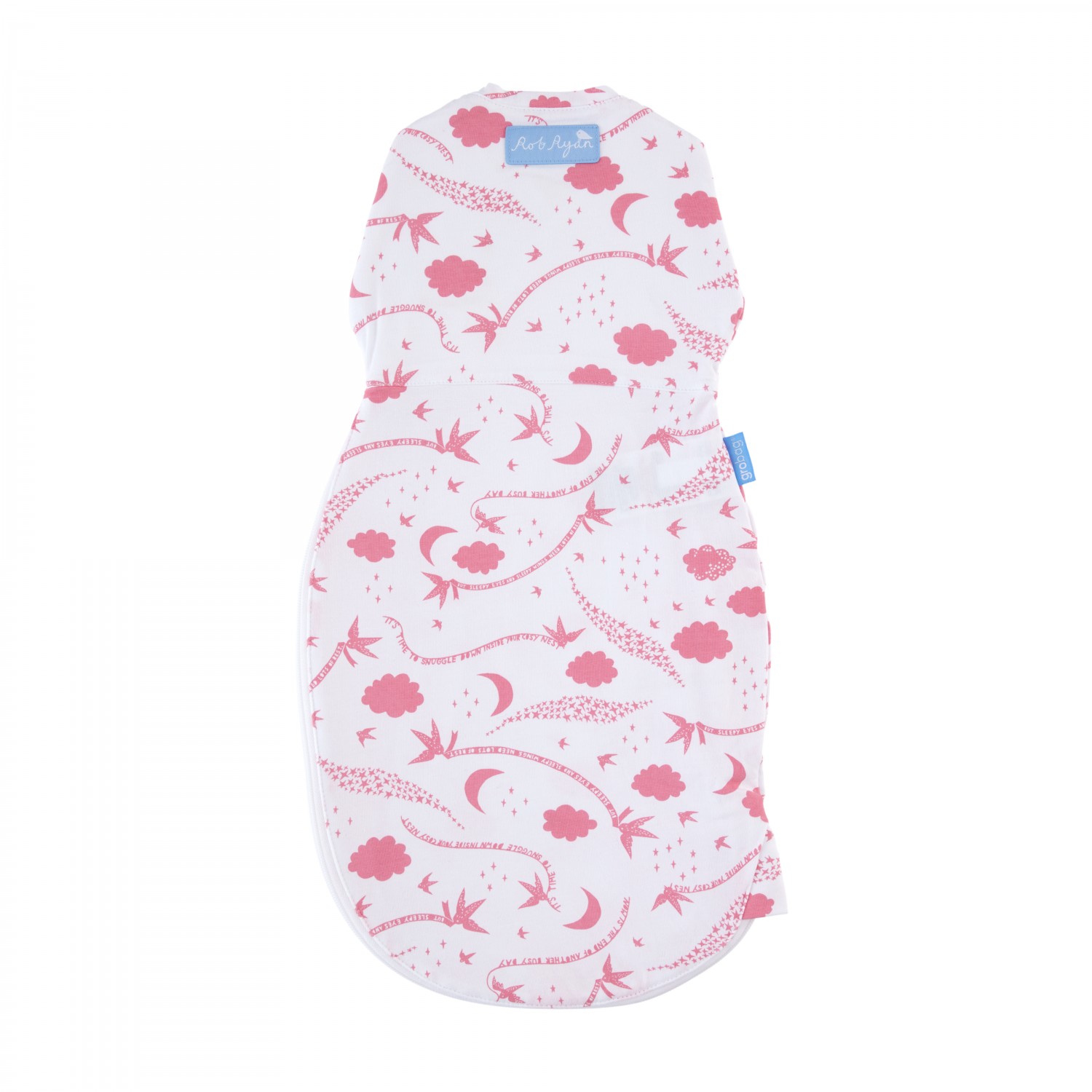 Sac de dormit cu sistem de infasat, Dimineata de Primavara Rob Ryan, Subtire, 0-3 luni, Gro image 1