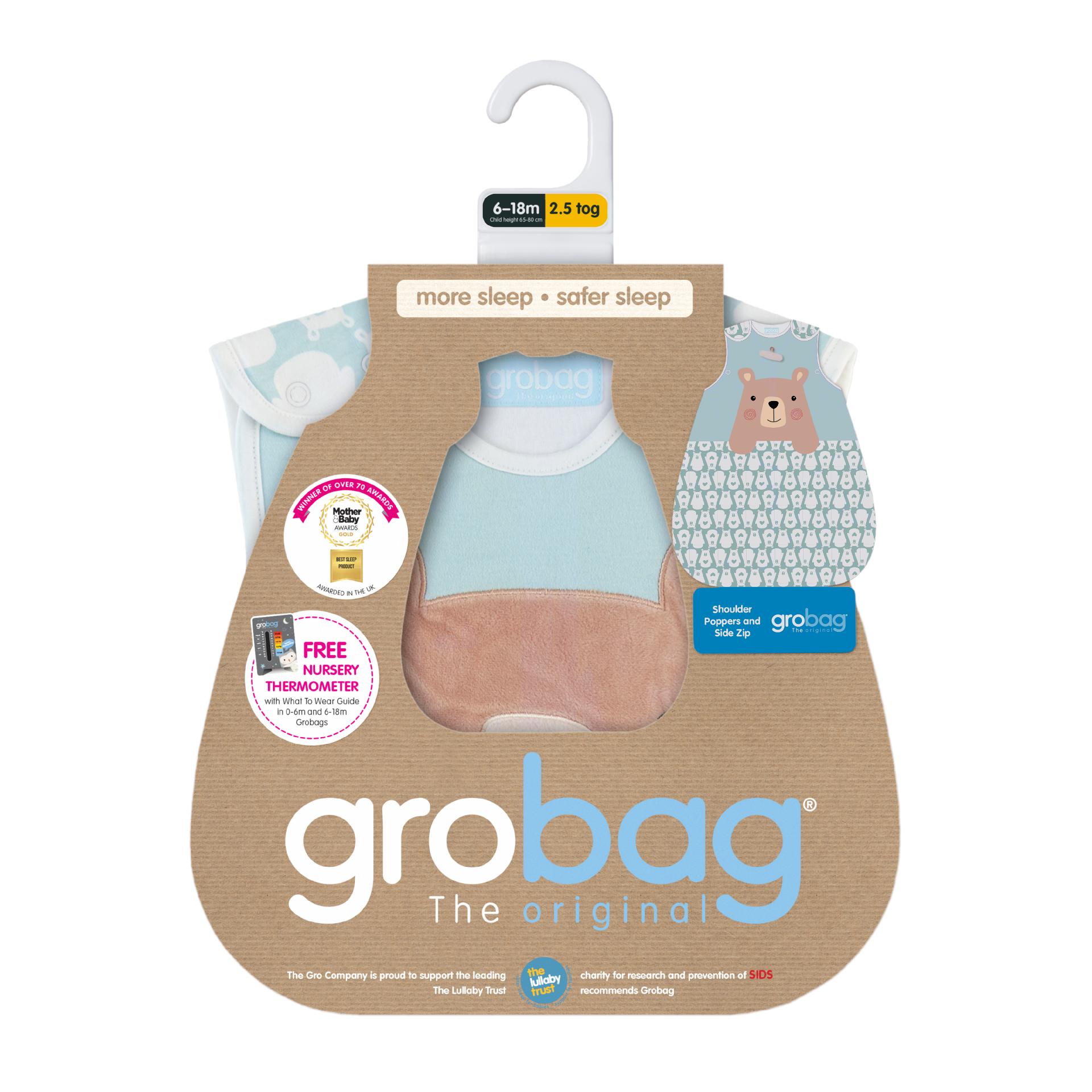 Sac de dormit, Bennie Ursuletul, 6-18 luni, 1.0 tog, Gro image 1