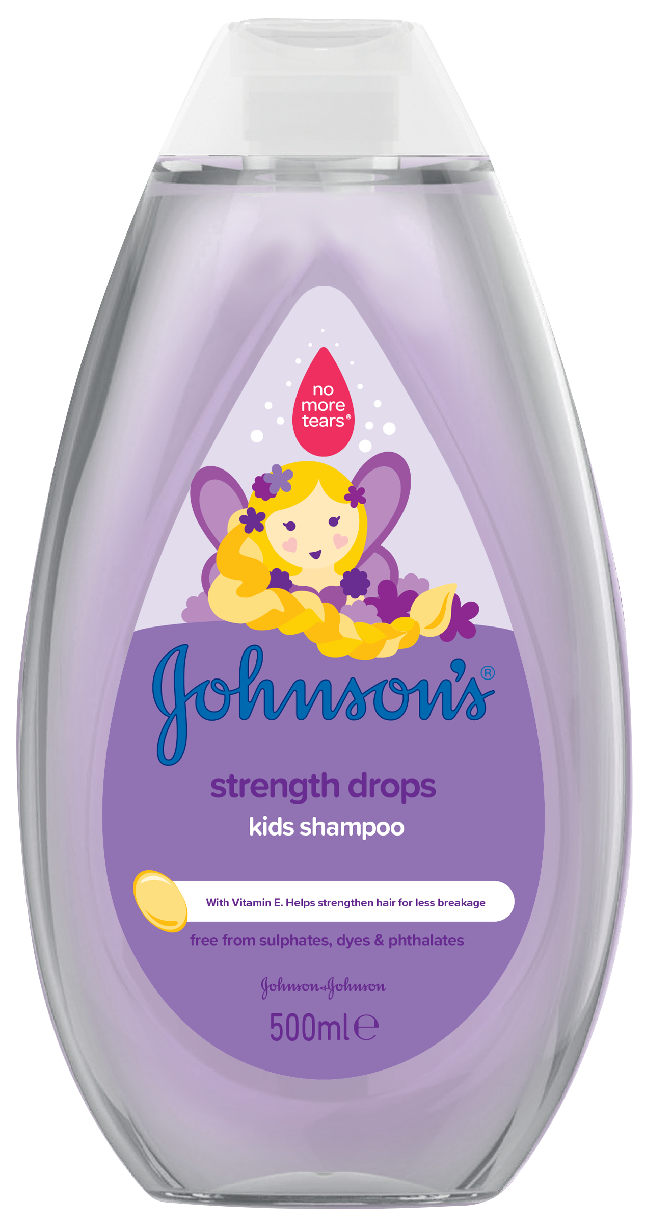 Sampon Johnson's Baby pentru par rezistent, 500 ml