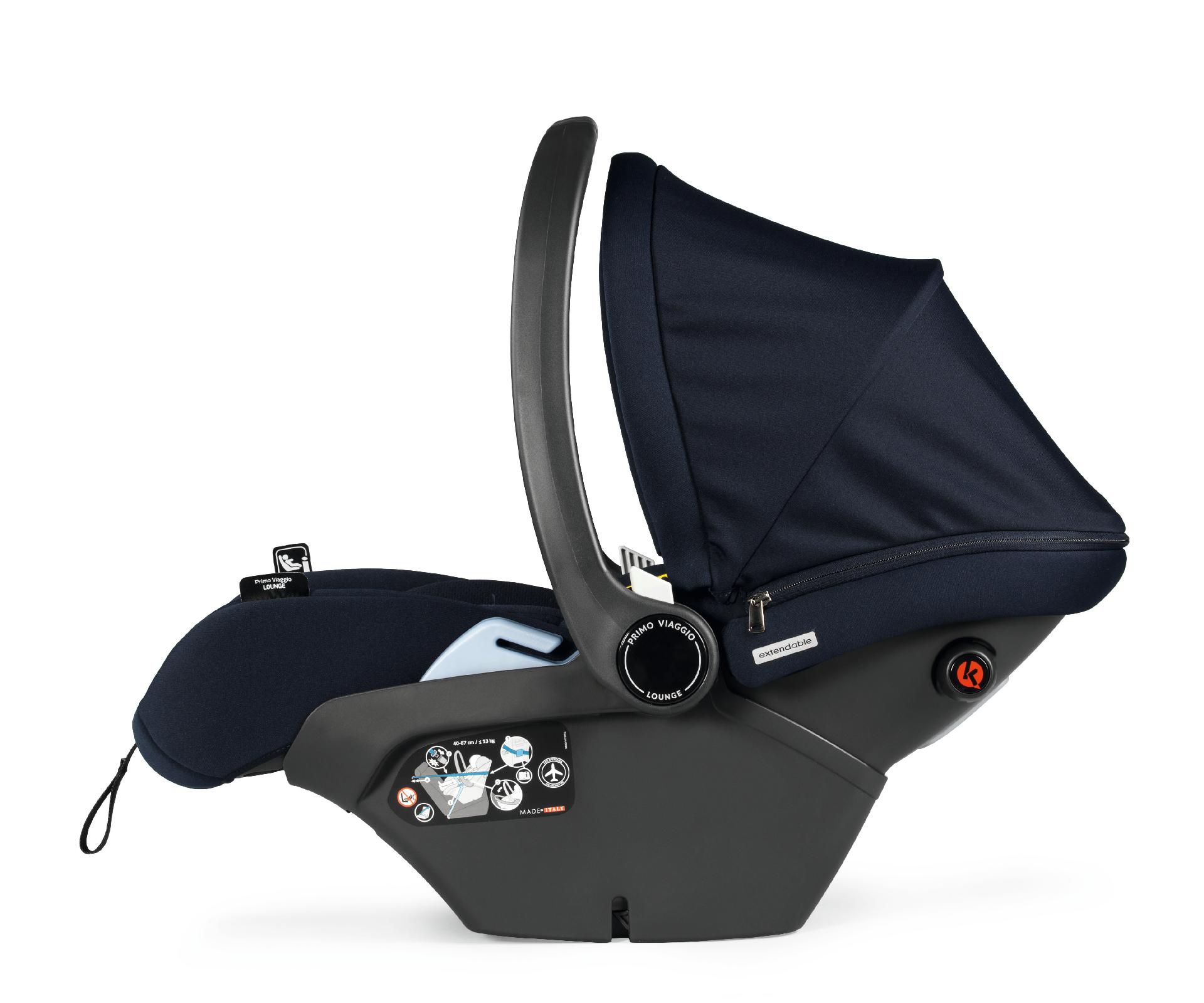 Scaun Auto Peg Perego, PRIMOVIAGGIO Lounge Navy, 40 - 87 cm, 0-13 kg image 1