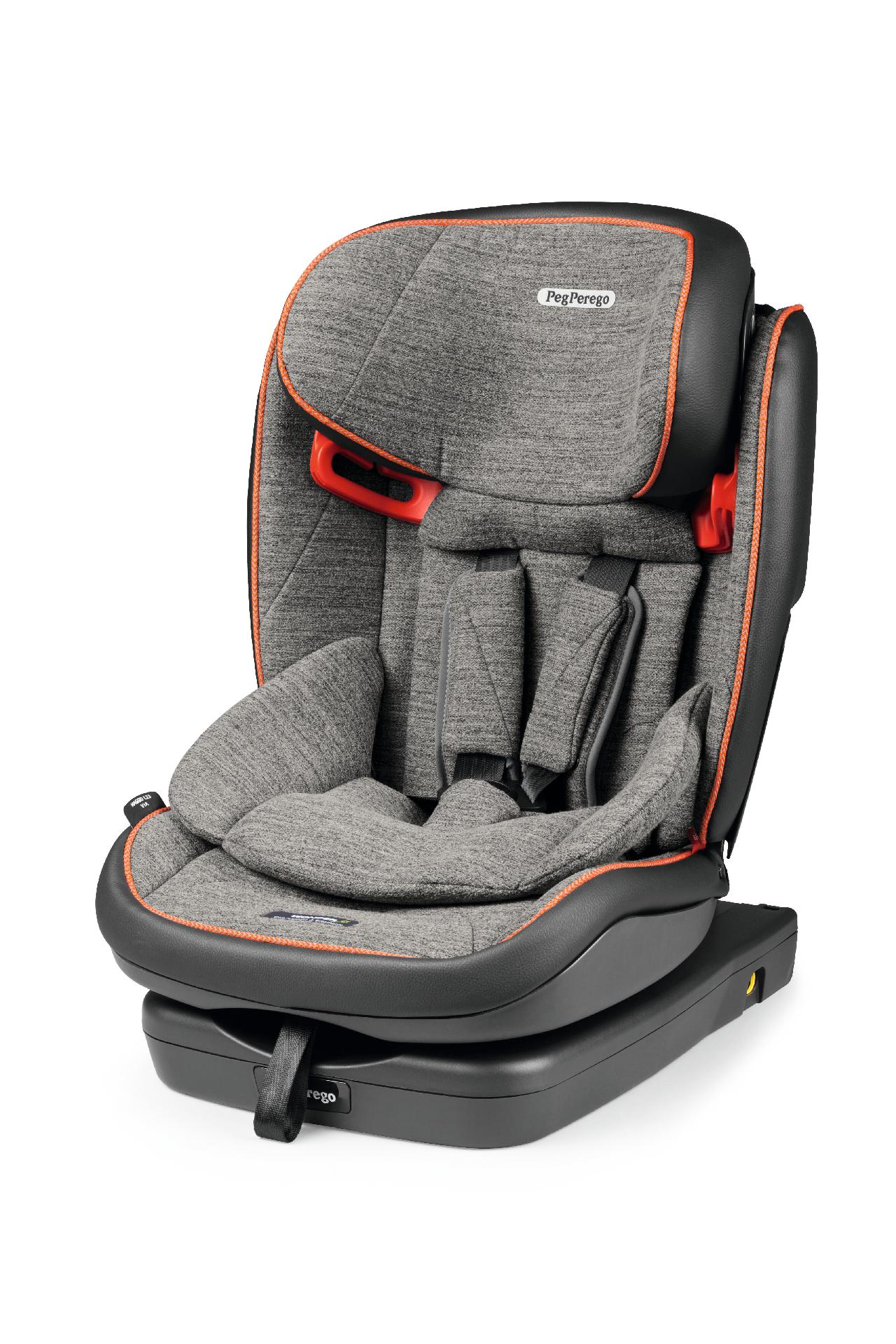 Scaun Auto Peg Perego, Viaggio 1-2-3 Via, Wonder Grey, 9-36 kg