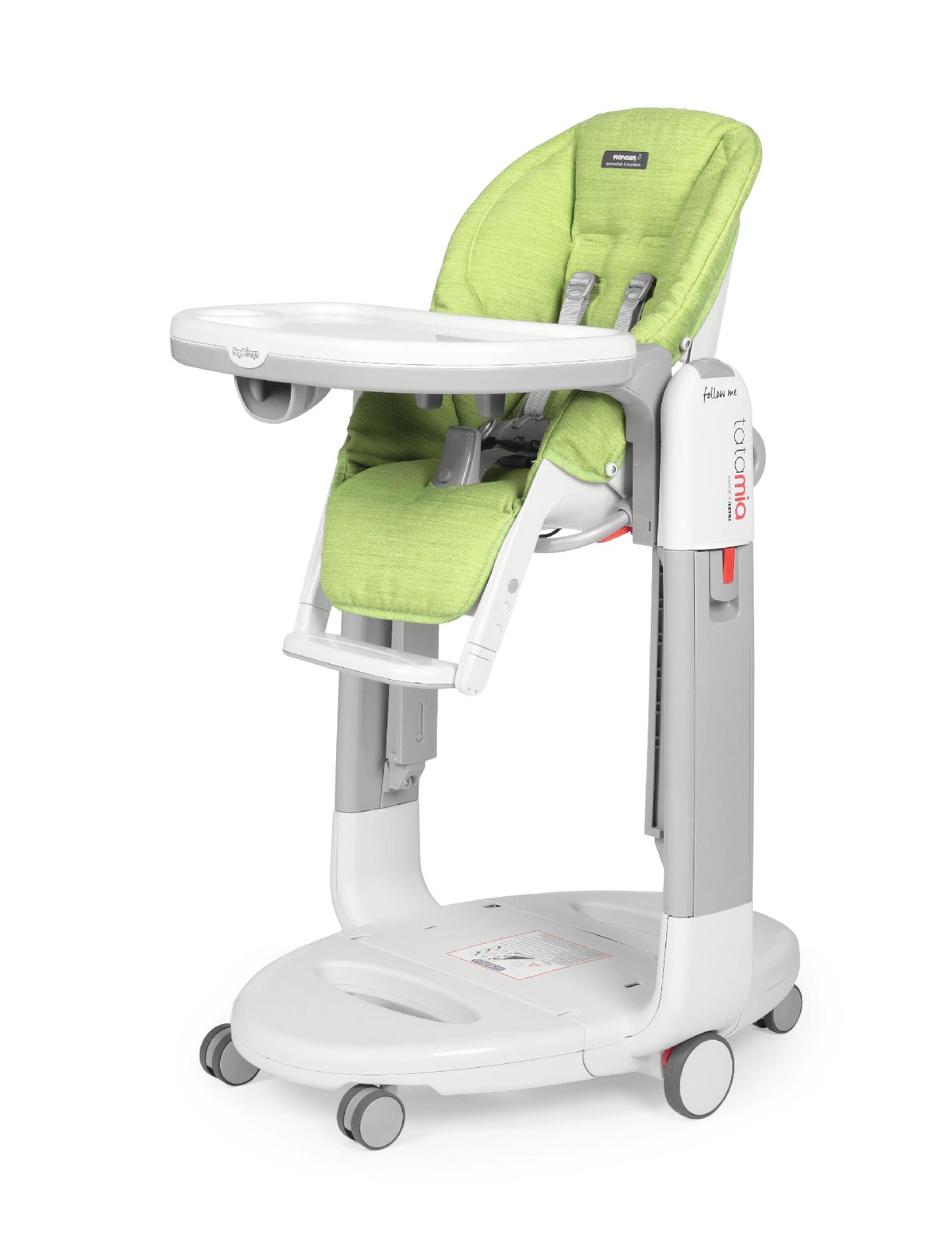 Scaun De Masa 3 in 1, Peg Perego, Tatamia Follow Me WonderGreen