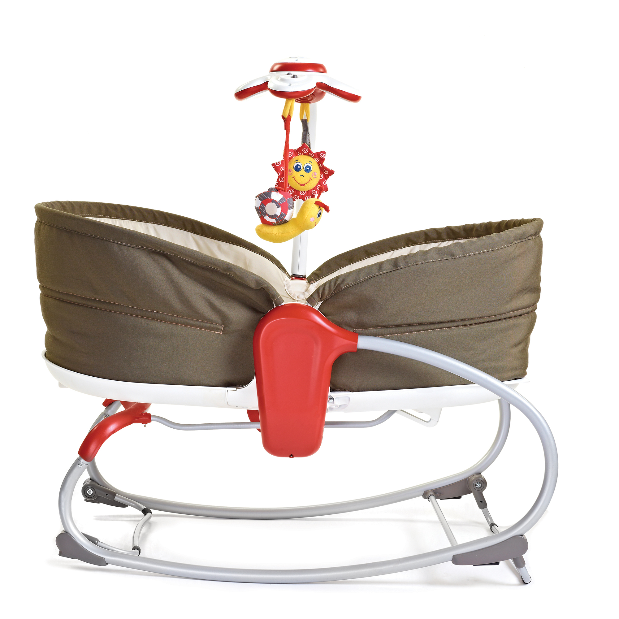 Sezlong 3 in 1 Rocker Napper Maro-Bej, Tiny Love image 1