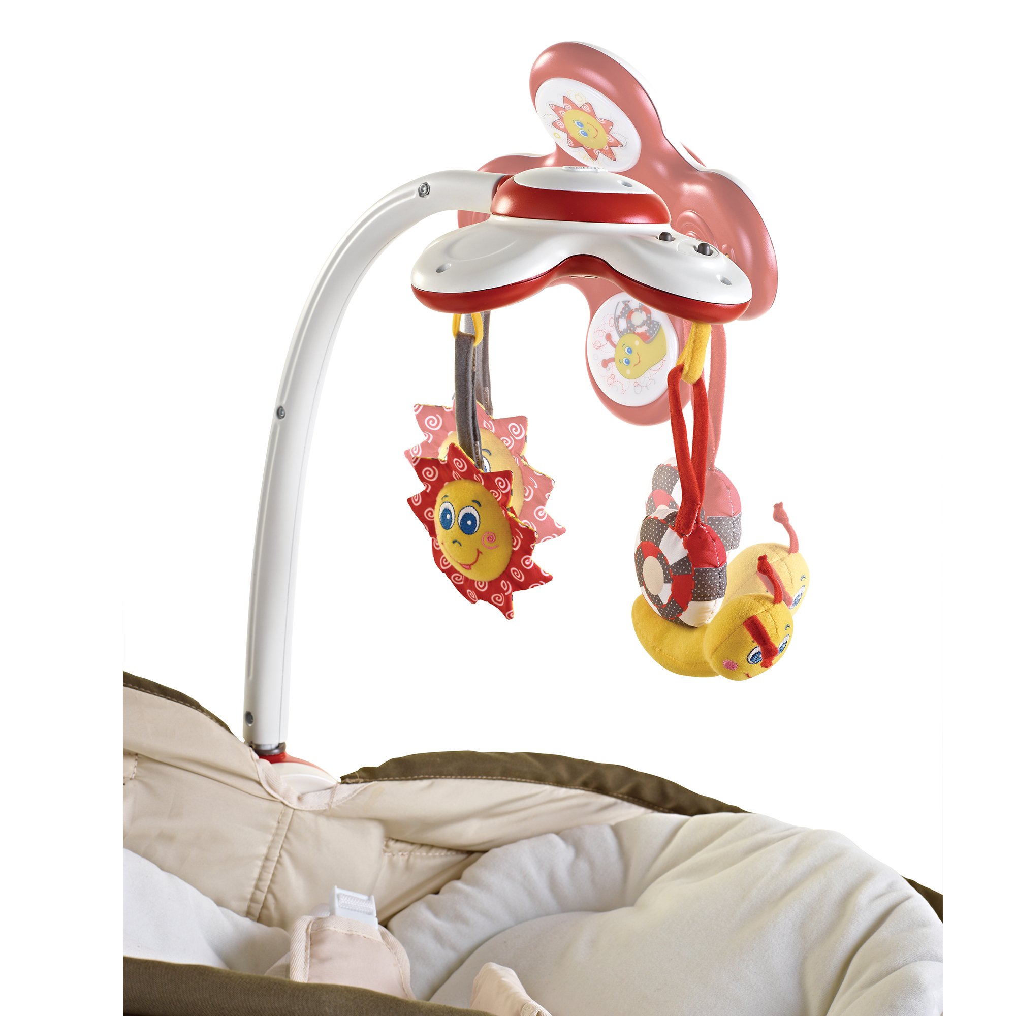 Sezlong 3 in 1 Rocker Napper Maro-Bej, Tiny Love image 4