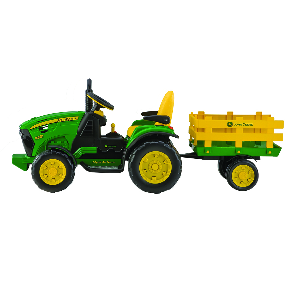 JD Ground Force, Peg Perego, w/trailer image 1