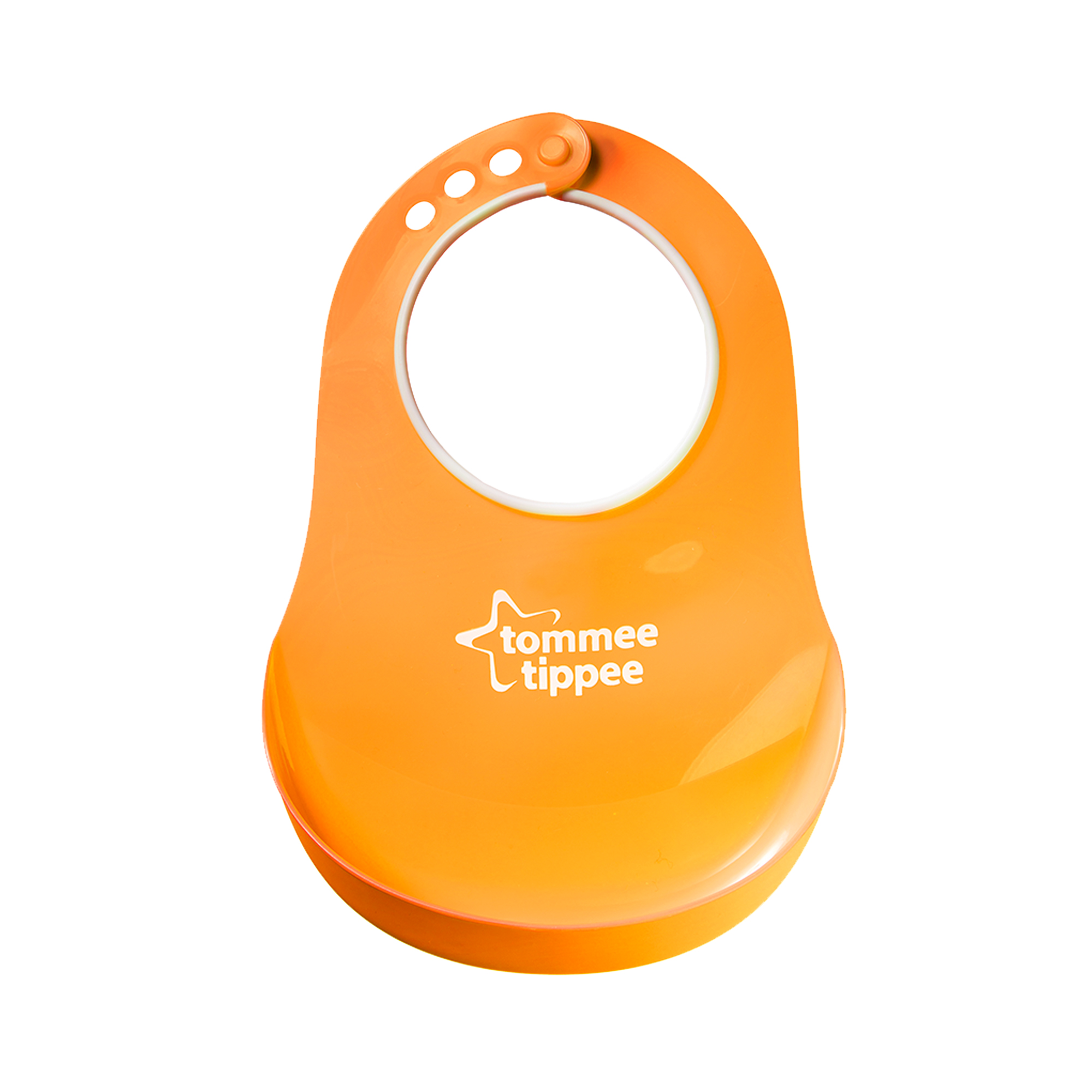 Baveta Comfy Neck, Tommee Tippee, 1 buc, Portocaliu image 2