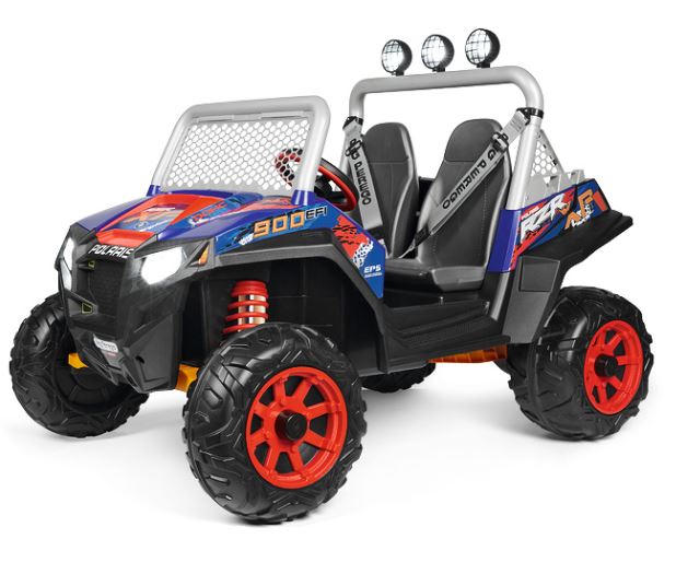 Masina electrica Peg Perego Polaris Ranger Rzr 900 XP, 24V, 3 ani +, Albastru - Negru