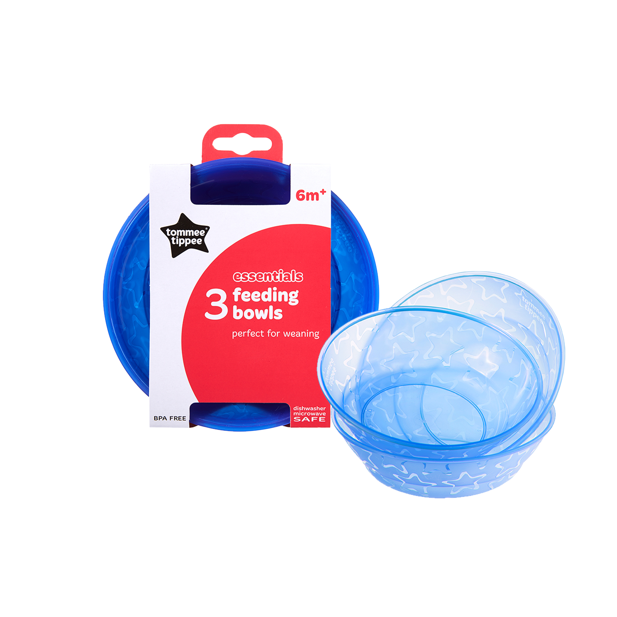 Set castroane Essential, Tommee Tippee, 3 buc, Albastru