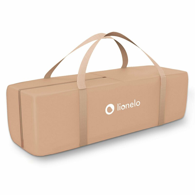 Lionelo - Patut pliant Stefi, 120x60 cm, Beige - Chocolate image 9