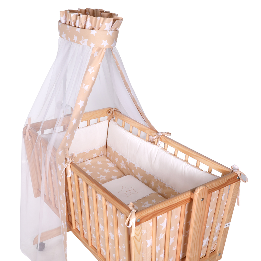 Set pentru patut balansoar EVA ranforce, Beige Stars