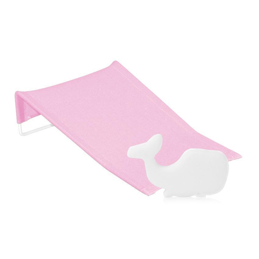 Suport antialunecare pentru imbaiere, burete baie inclus, Pink