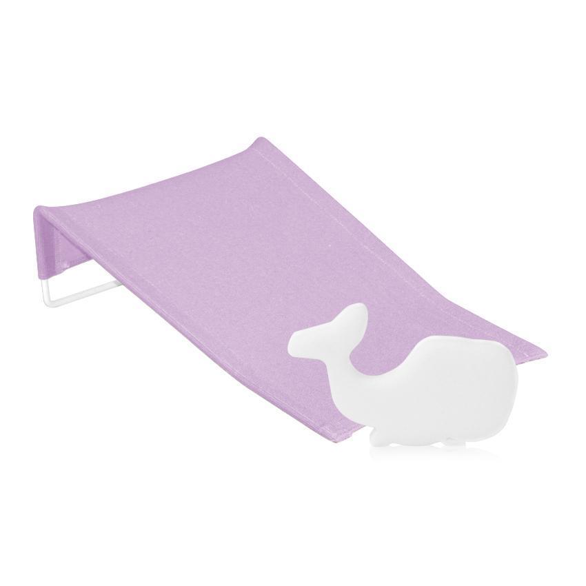 Suport antialunecare pentru imbaiere, burete baie inclus, Purple