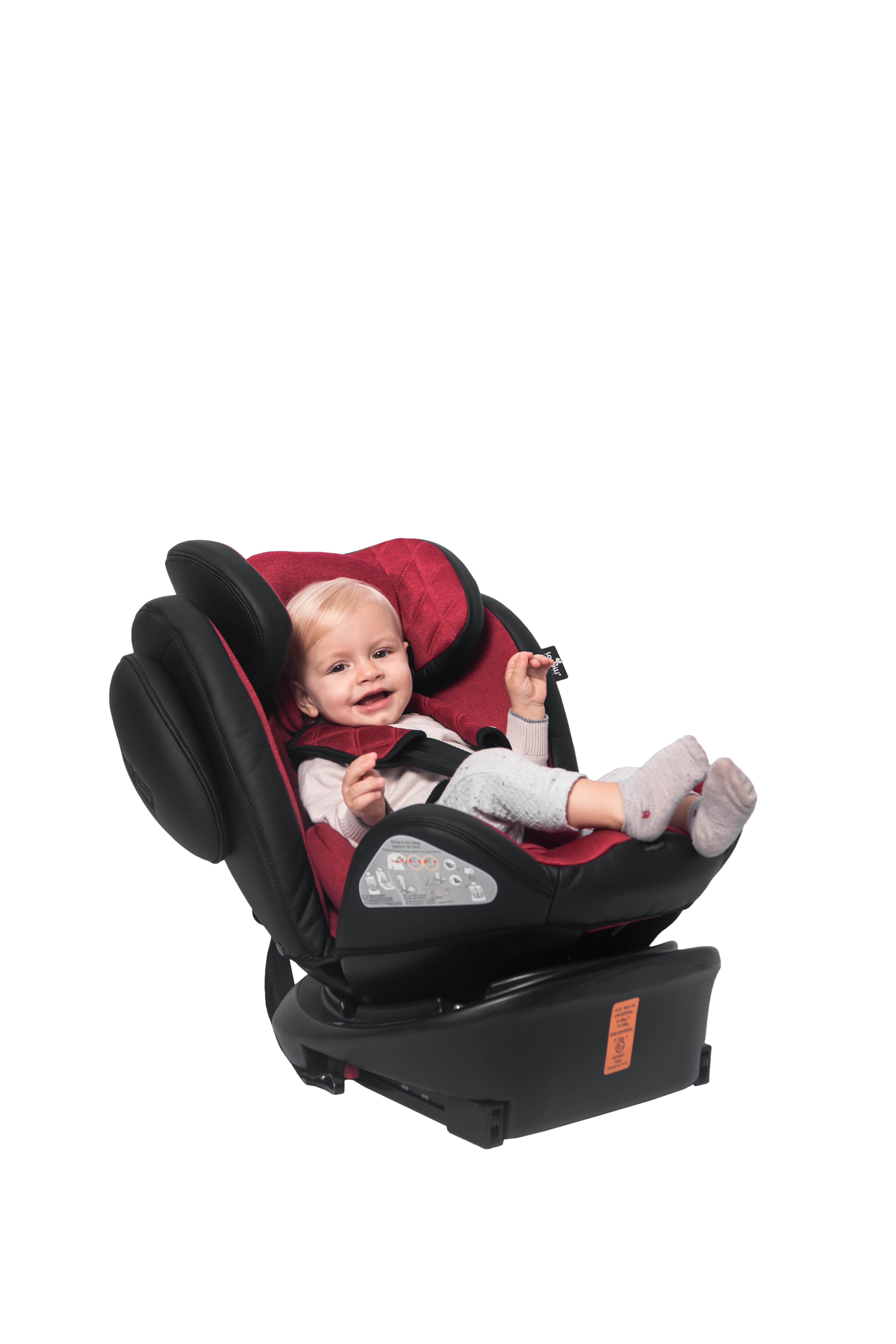 Scaun auto AVIATOR SPS Isofix, Black & Blue image 7