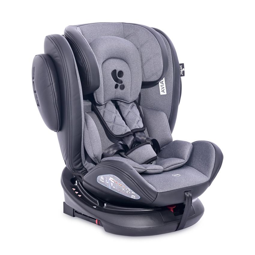 Scaun auto AVIATOR SPS Isofix, Black & Dark Grey image 20