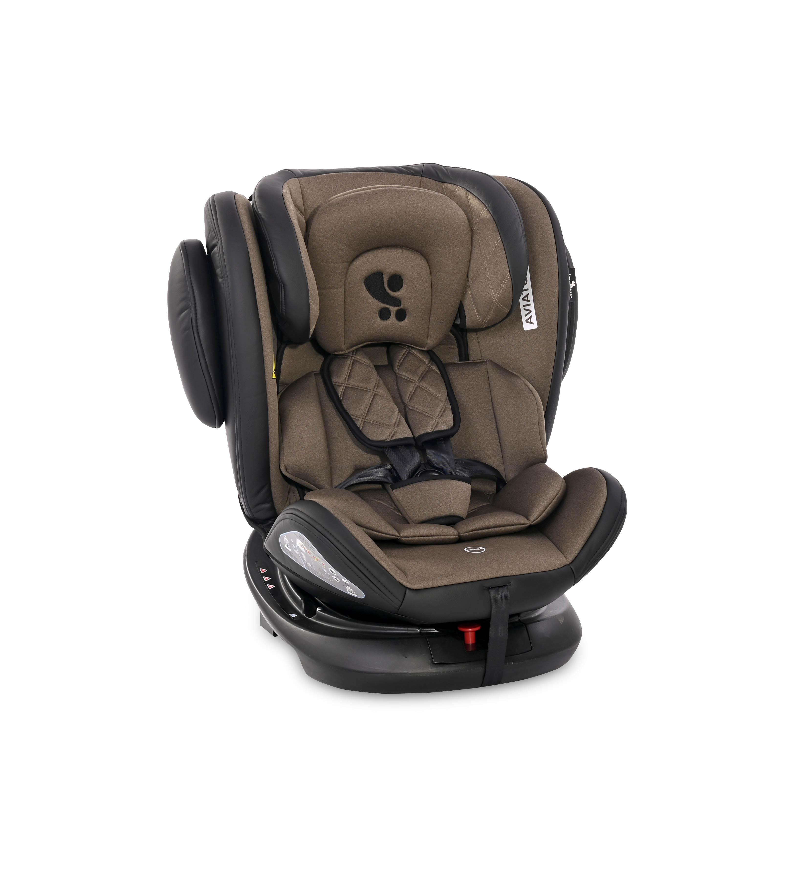 Scaun auto AVIATOR SPS Isofix, Fossil Beige image 20