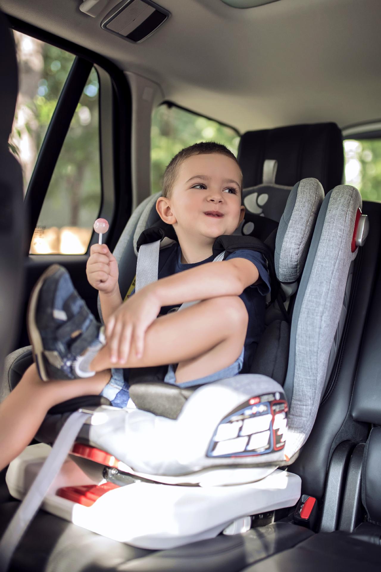 Scaun auto ROTO Isofix, Beige String image 3