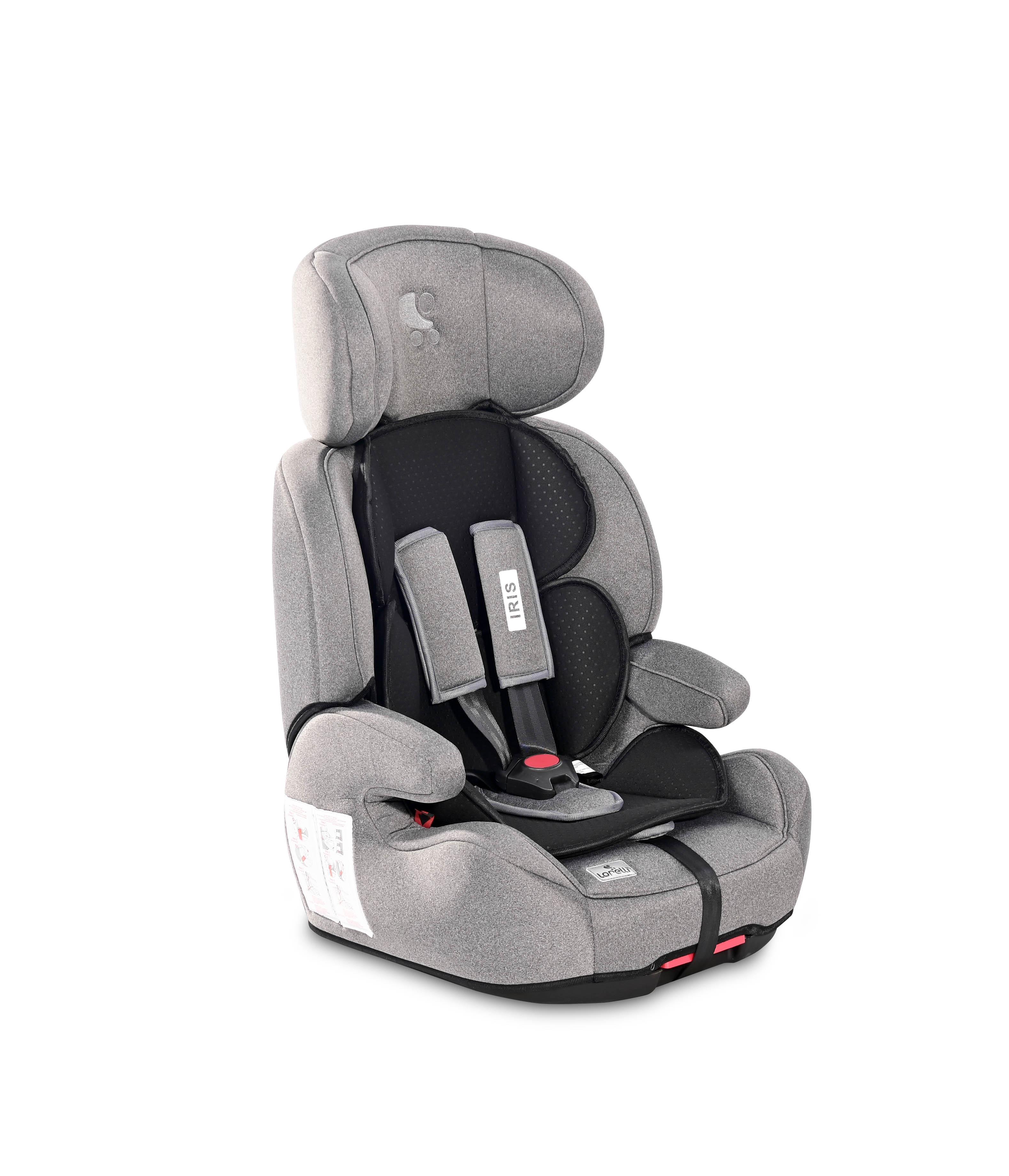 Scaun auto IRIS Isofix, Steel & Black