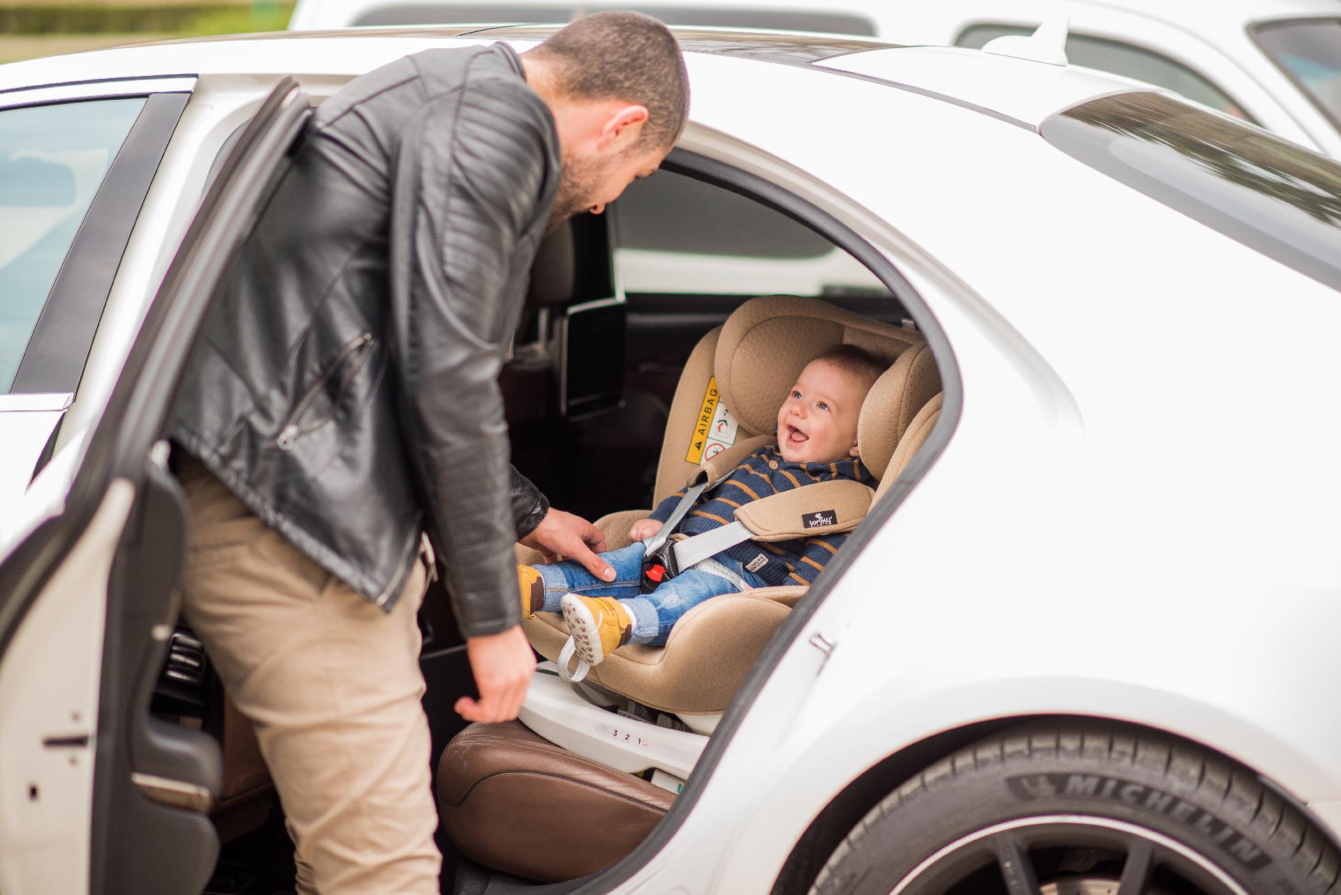 Scaun auto LUSSO SPS Isofix, Brittany Blue image 2