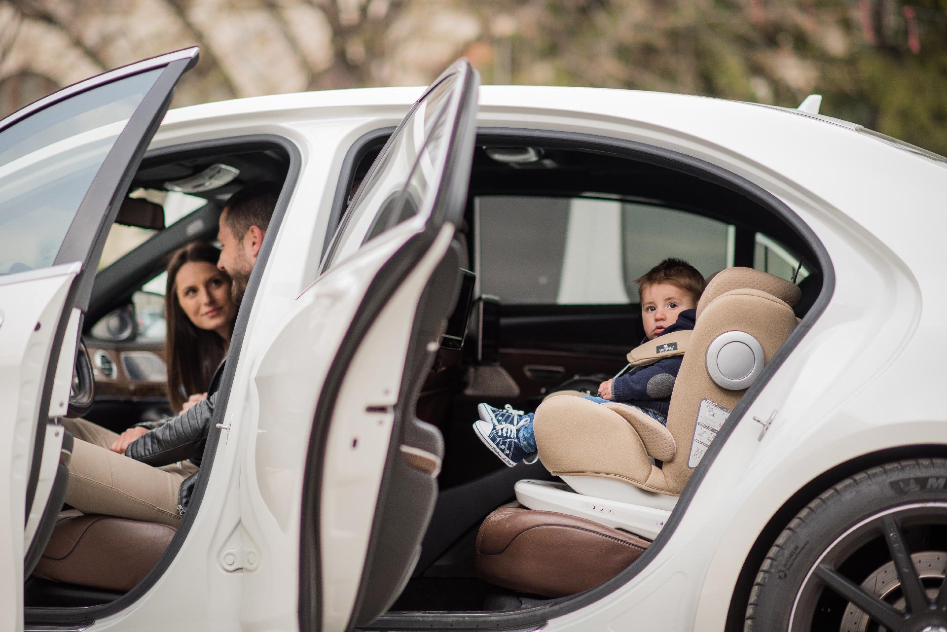 Scaun auto LUSSO SPS Isofix, Brittany Blue image 5