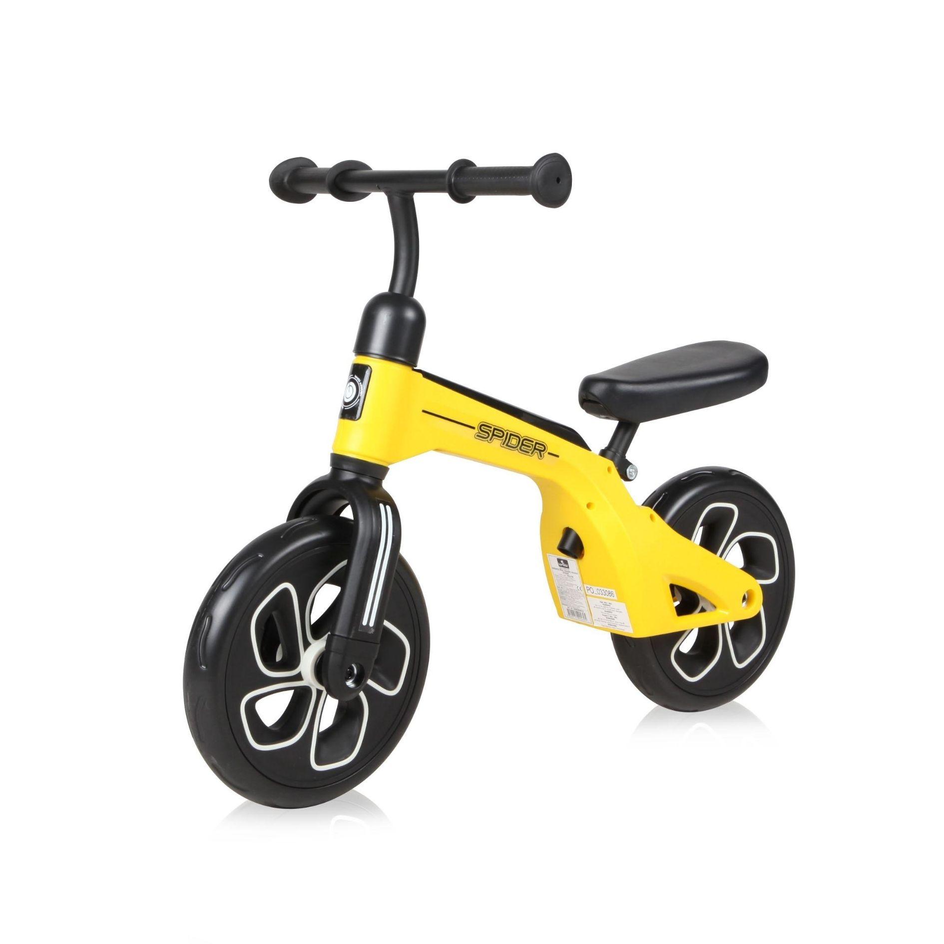 Bicicleta fara pedale SPIDER, Yellow image 7