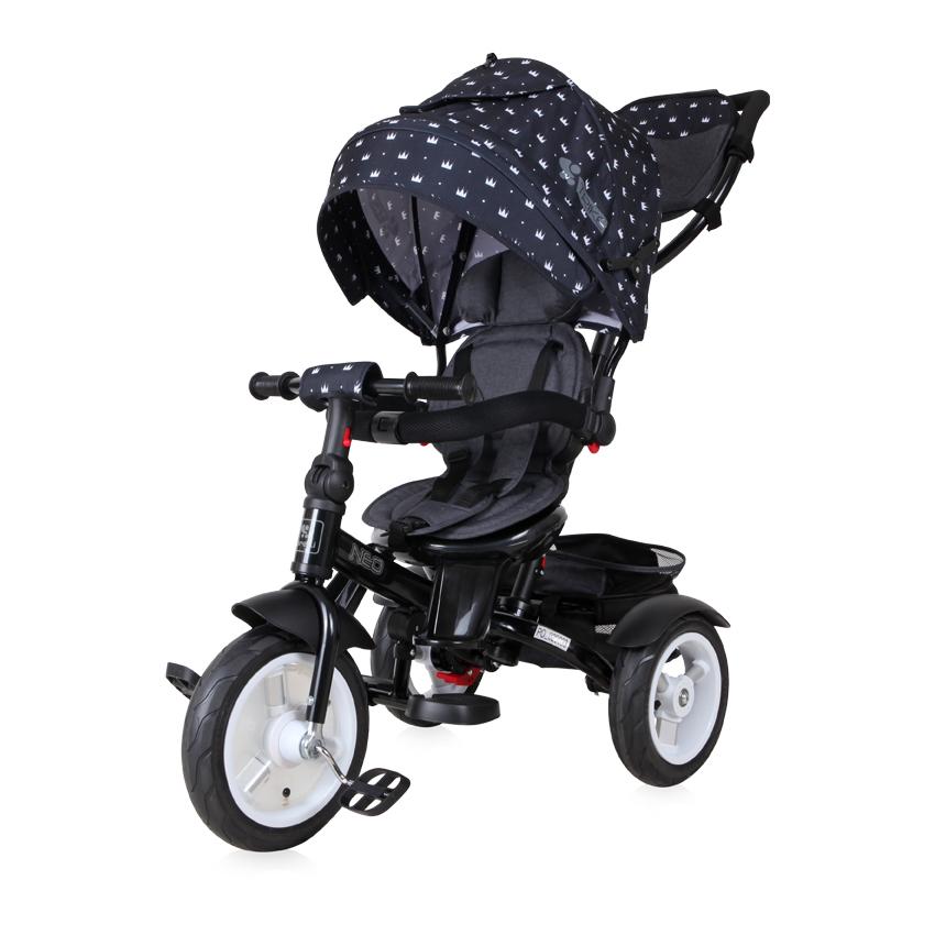 Tricicleta NEO AIR Wheels, Black Crown image 11