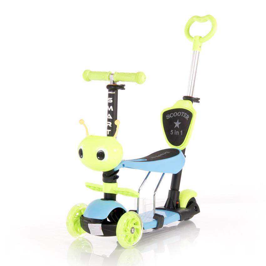 Trotineta pentru copii Smart Plus, Green image 9