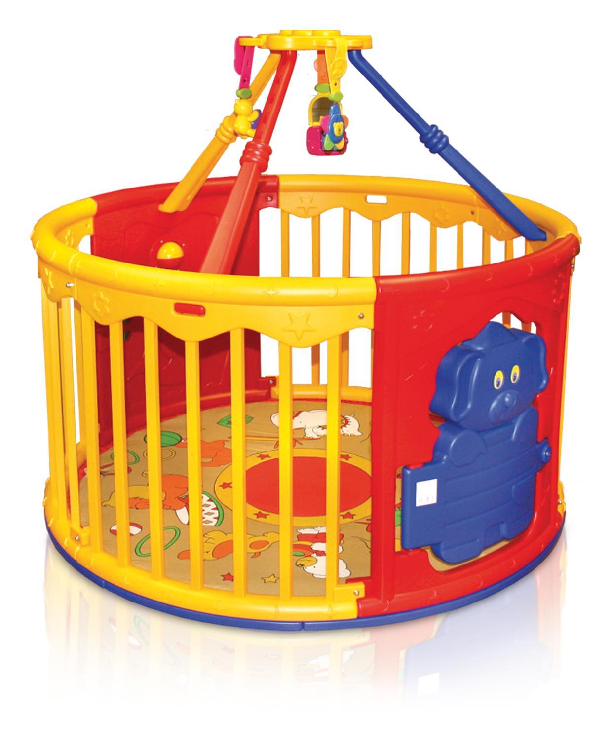 Spatiu de joaca, Play Center, cu accesorii, multicolor