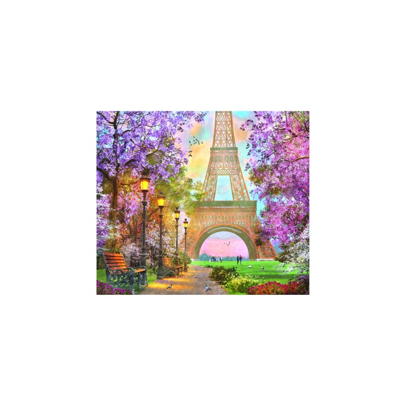 PUZZLE ALEE ROMANTIC PARIS, 1500 PIESE image 1