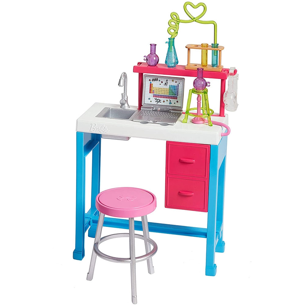 Set Barbie by Mattel I can be Laborator FJB28 cu accesorii image 1