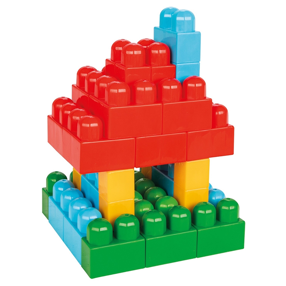 Jucarie Pilsan Cuburi de construit in cutie Super Blocks 40 piese image 1