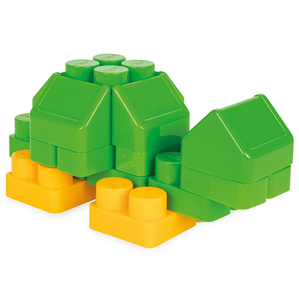 Jucarie Pilsan Cuburi de construit in cutie Jumbo Blocks 60 piese image 4