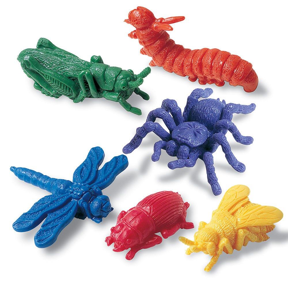 Insecte de gradina pentru numarat - set 72 buc image 1