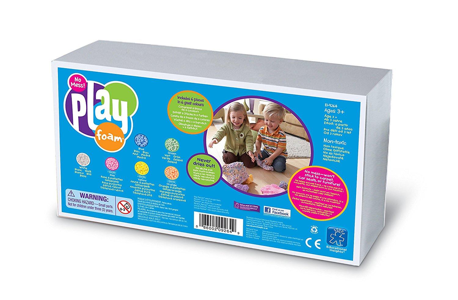 Spuma de modelat Playfoam™ - Set 6 culori image 5