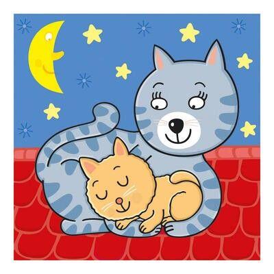 Baby puzzle - Animalute jucause (3-5 piese) image 2