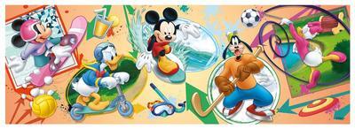 Puzzle - Mickey si prietenii la ora de sport (150 piese) image 2