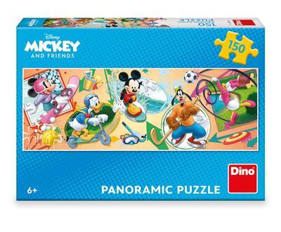 Puzzle - Mickey si prietenii la ora de sport (150 piese) image 3